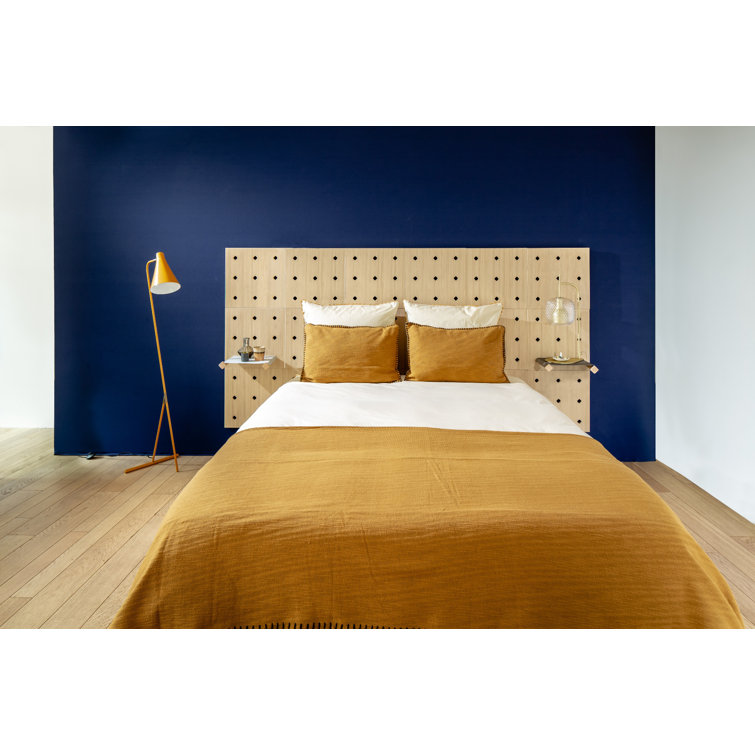 Brayden Studio Claymore Modular Pegboard Headboard for European King